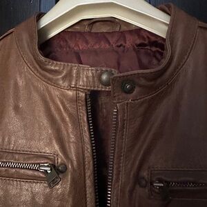 Levi’s Premium Brown Leather Jacket